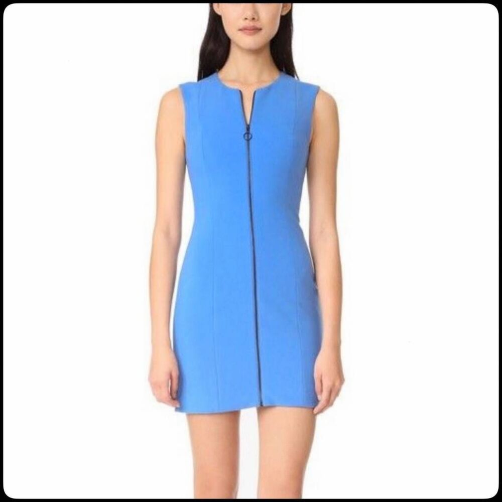 Elizabeth and James Blue Mini Dress